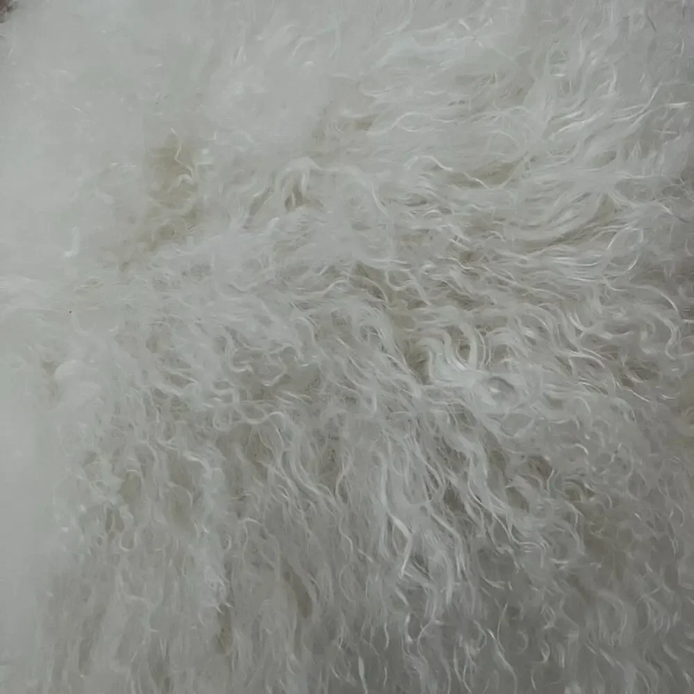 West Elm Fur Throw Pillow 16 x 16